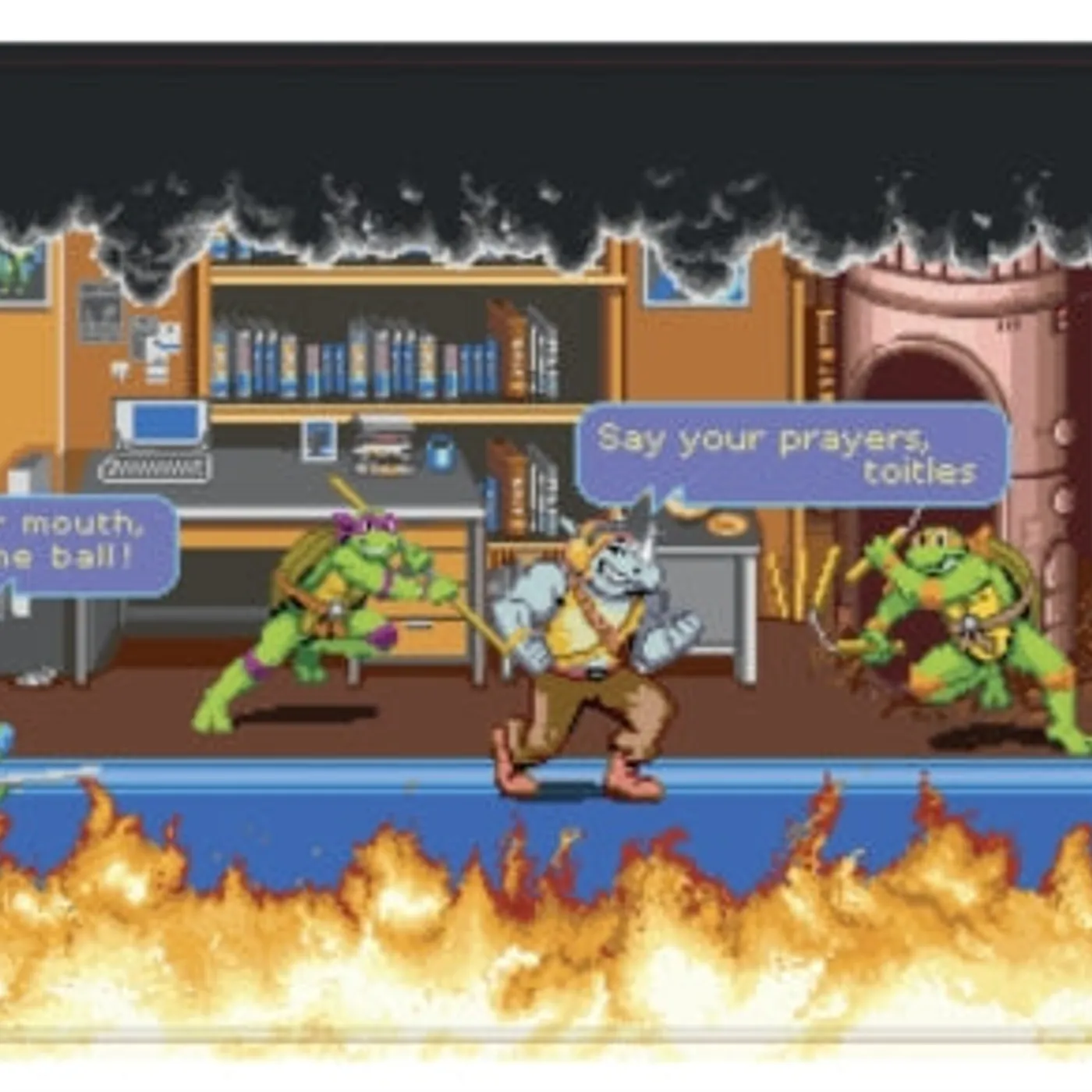 Teenage Mutant Ninja Turtles Desk Mat - Teenage Mutant Ninja Turtles Jumbo Desk Mat