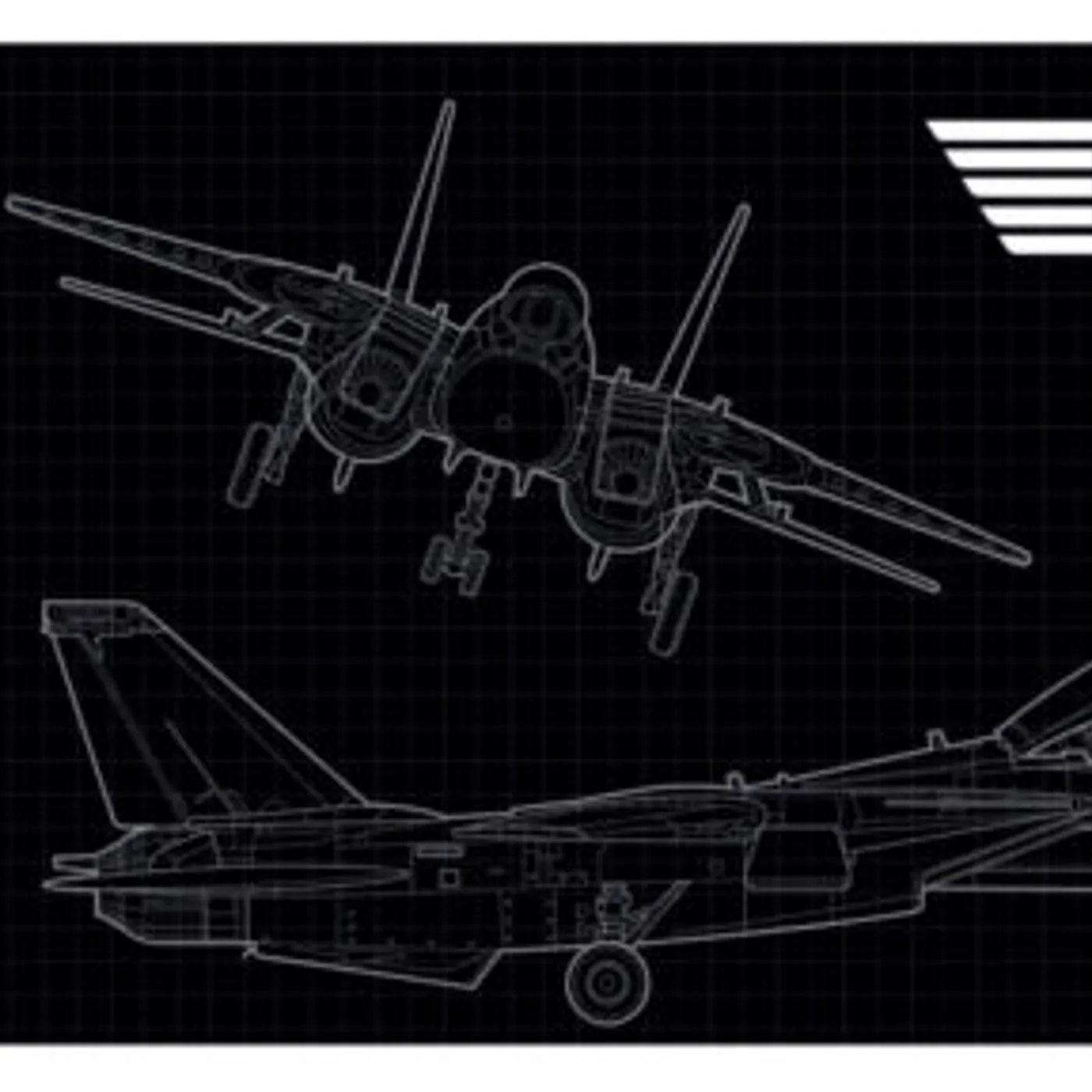 Top Gun Desk Mat - Top Gun Jumbo Desk Mat
