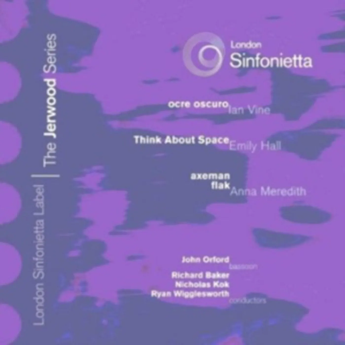 London Sinfonietta CD - Jerwood Series 5 - Vine . Hall