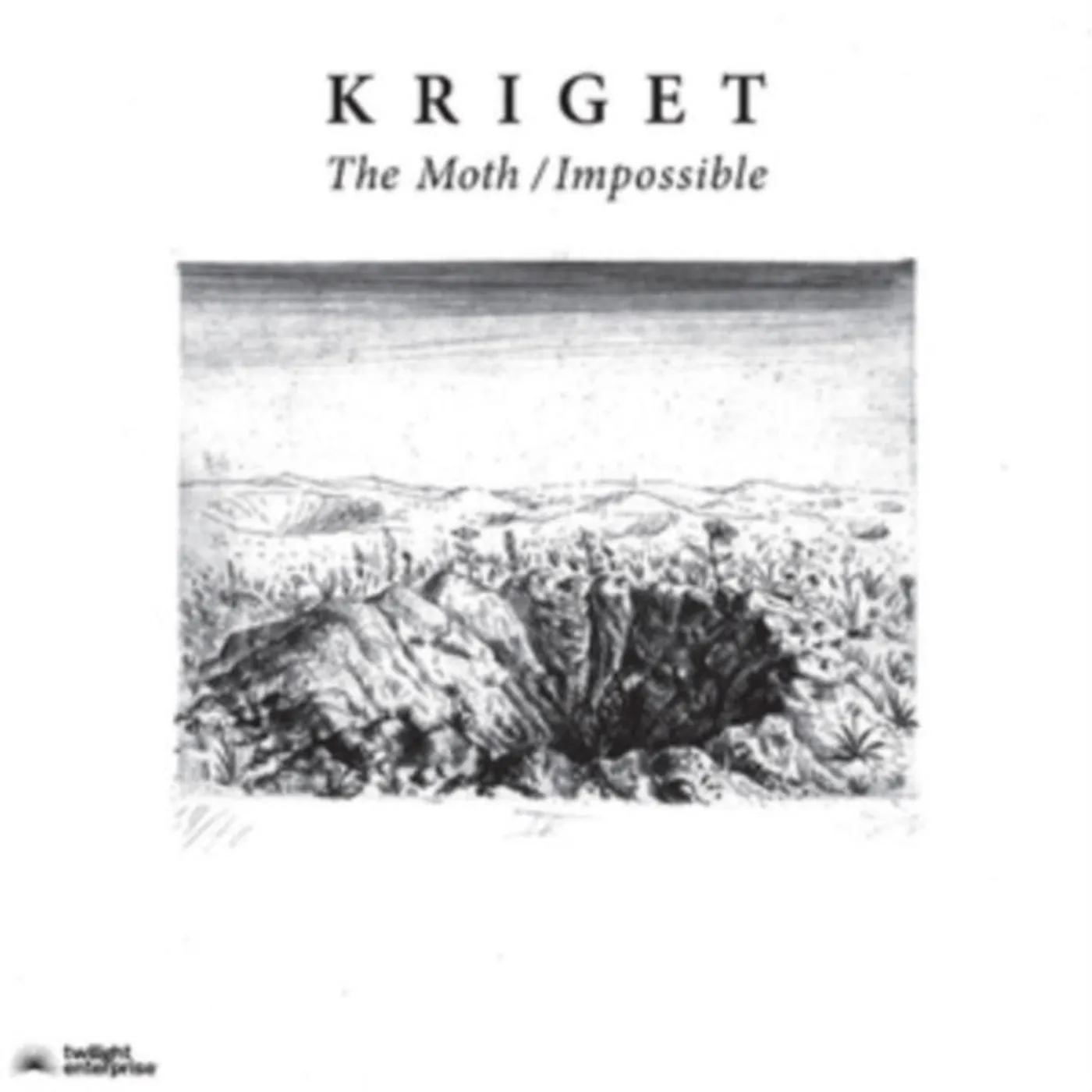 Kriget 7Inch - The Moth / Impossible