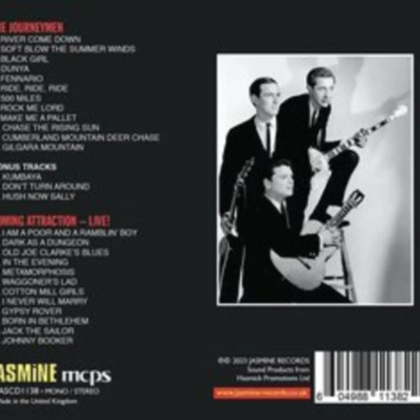 Journeymen CD - The Journeymen / Coming Attraction - Live! & Bonus