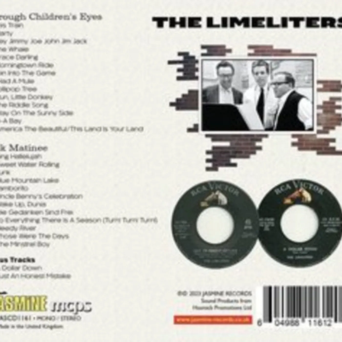 The Limeliters CD - Through Childrens Eyes / Folk Matinee