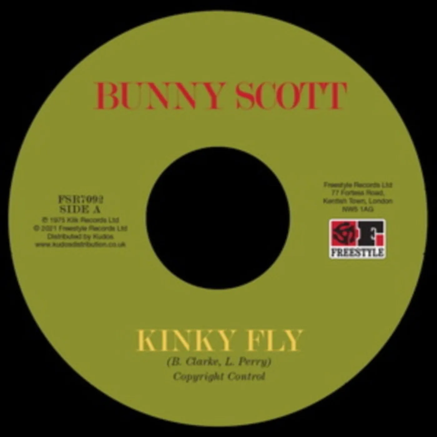 Bunny Scott 7Inch - Kinky Fly / Sweet Loving Love
