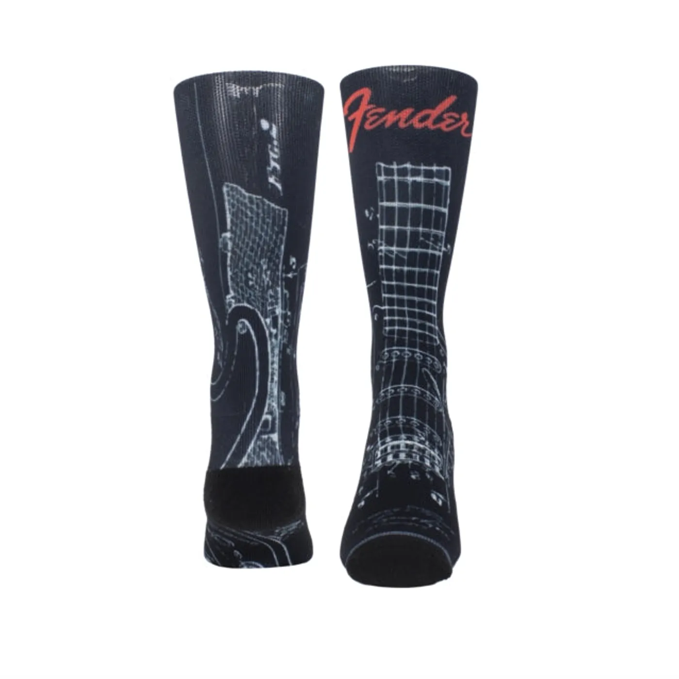 Fender Socks - Fender Guitar Parts Socks Black (One Size)