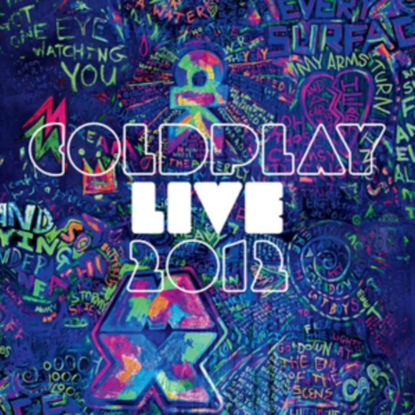 Coldplay CD + DVD - Live 2012 (Deluxe Edition)