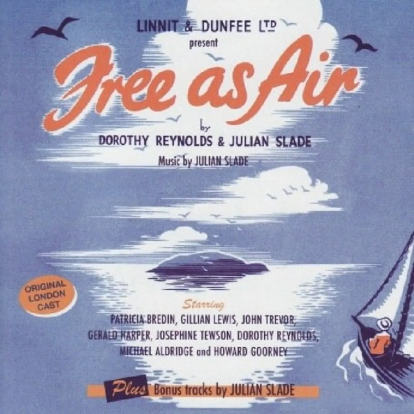Original London Cast CD - Free As Air