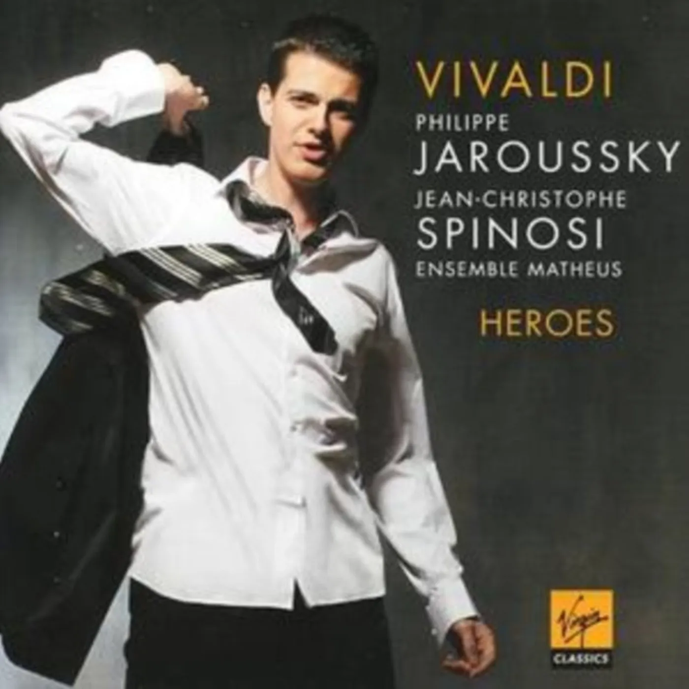 Philippe Jaroussky CD - Vivaldi Opera Arias - Heroes