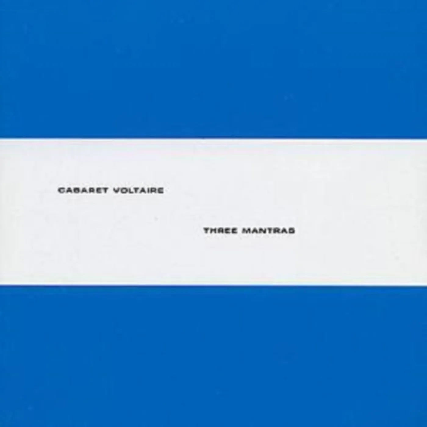Cabaret Voltaire CD - Three Mantras