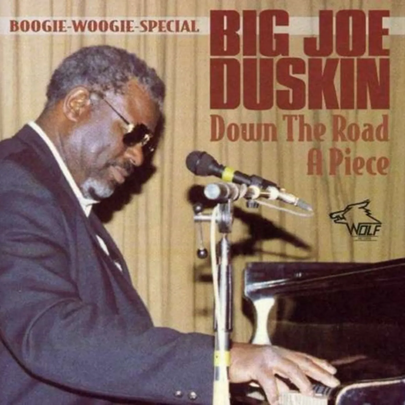 Big Joe Duskin CD - Down The Road A Piece
