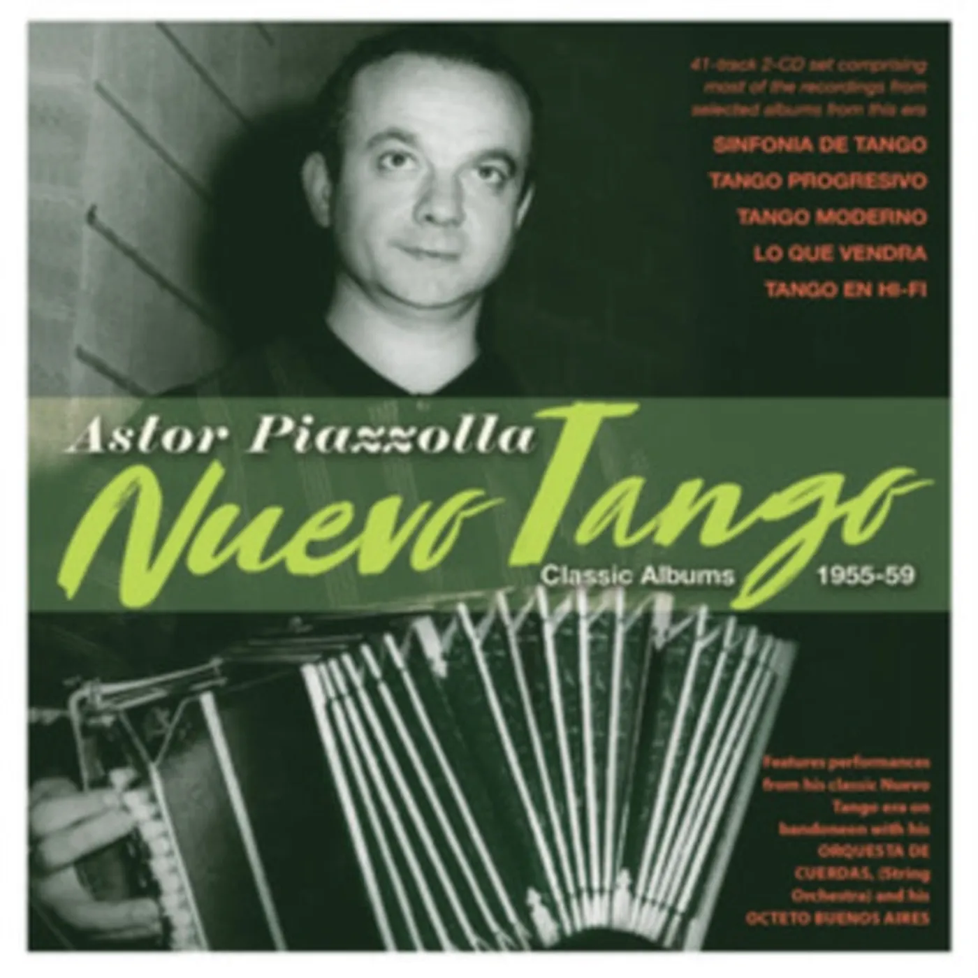 Astor Piazzolla CD - Nuevo Tango: Classic Albums 1955-59