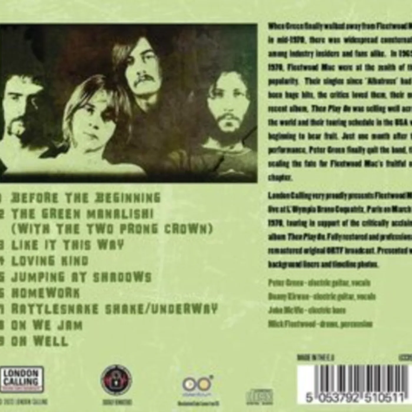 Horace Silver Quintet LP - Live In Paris 1970 (Vinyl)