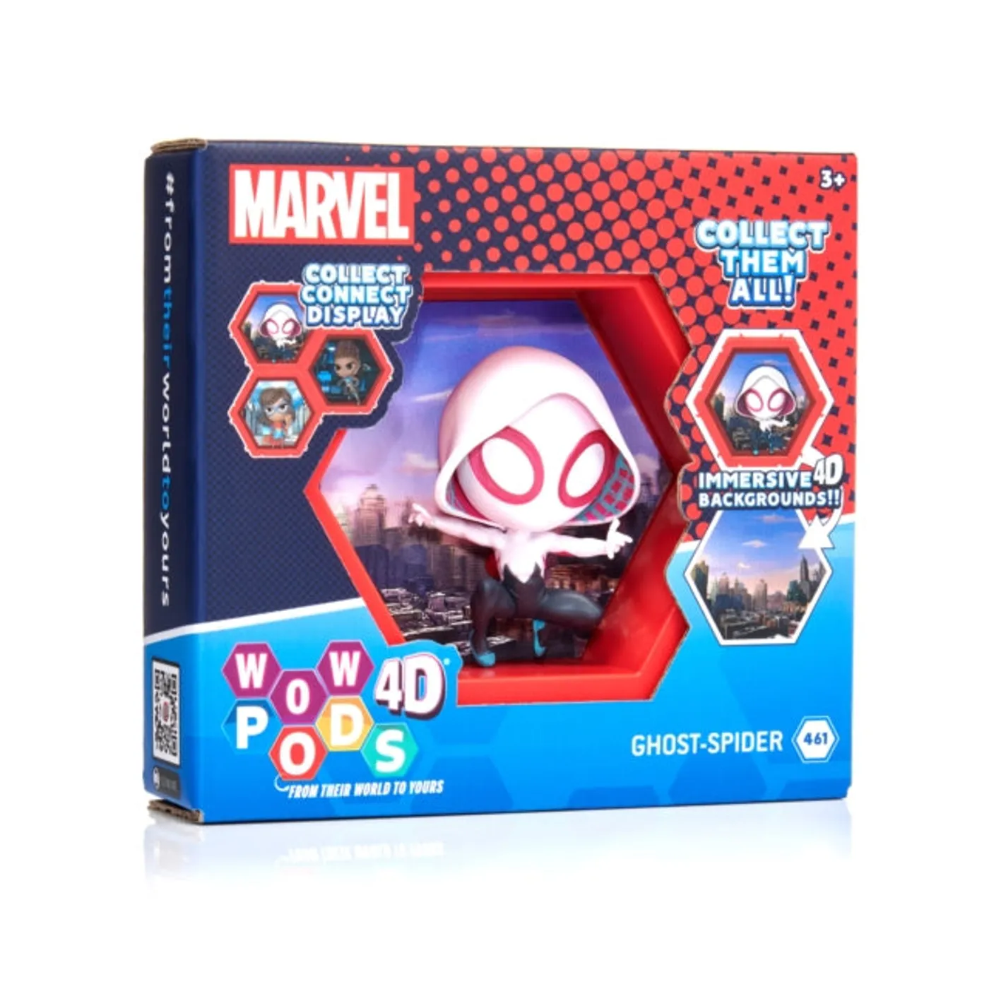Marvel Figurine - Pod 4D Marvel - Spider Gwen