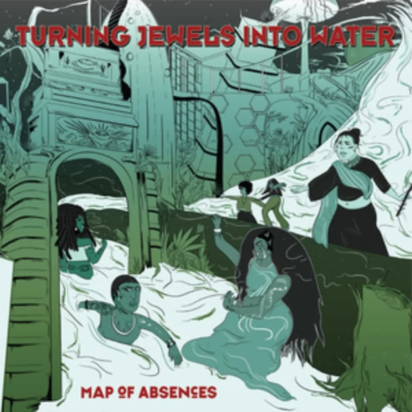 Turning Jewels Into Water CD - Map Of Absences