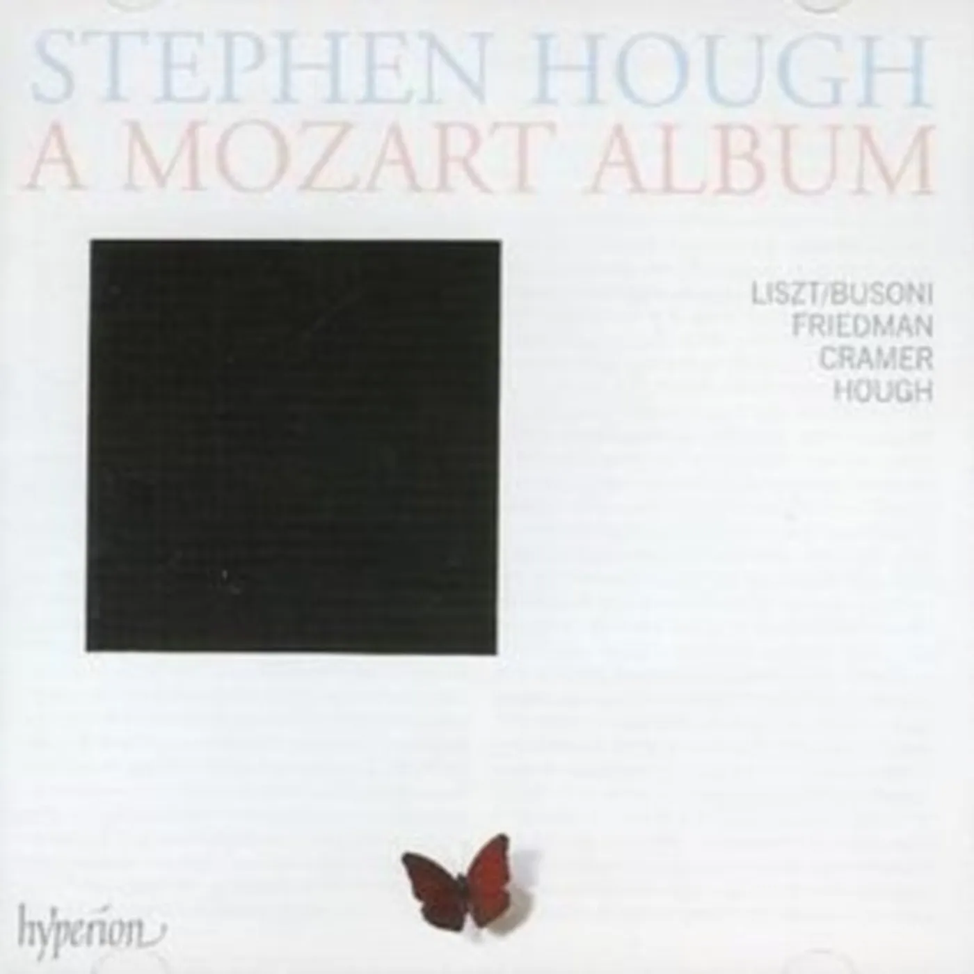 Stephen Hough CD - A Mozart Album