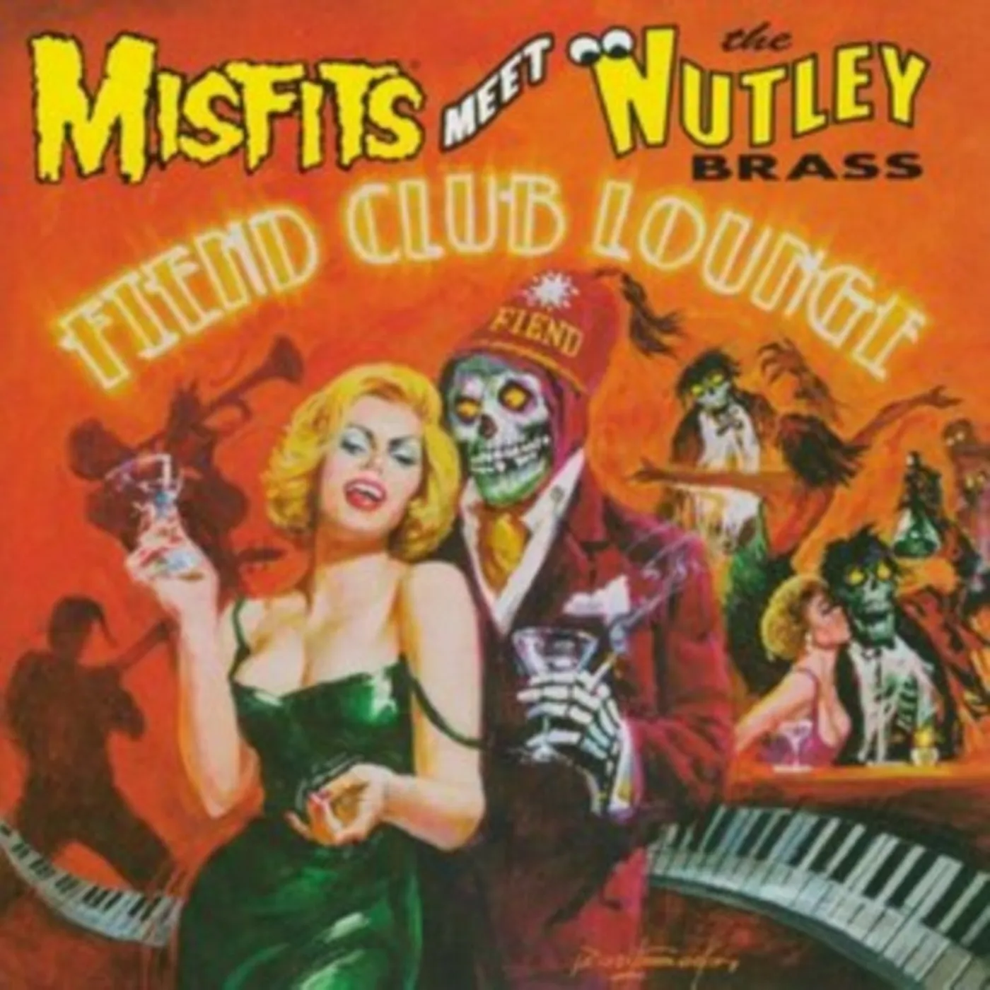 Misfits Meet The Nutley Brass CD - Fiend Club Lounge (Expanded Edition)