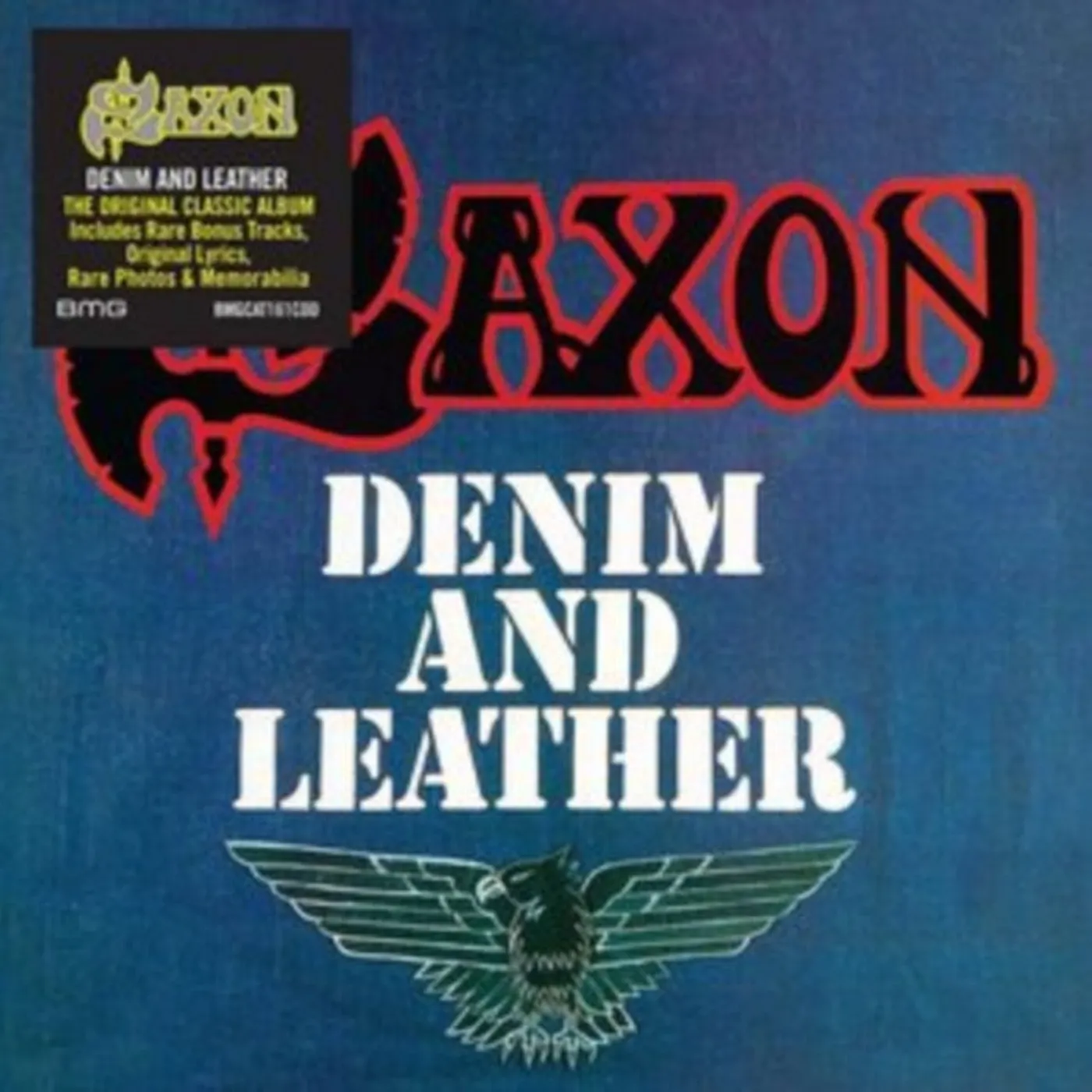 Saxon CD - Denim And Leather