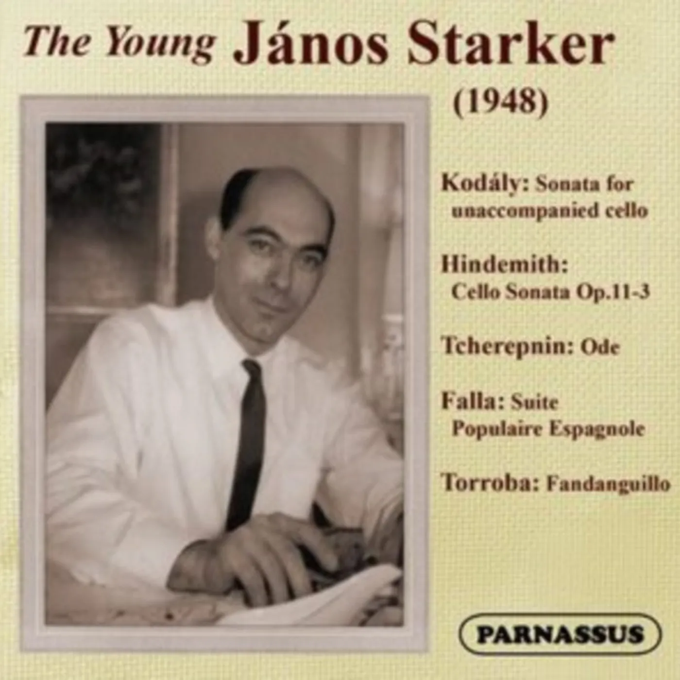 János Starker CD - The Young Janos Starker (1948)