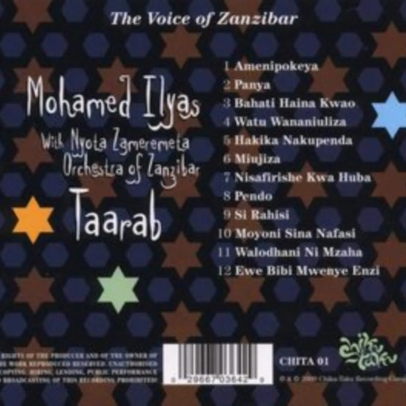 Mohamed Ilyas CD - Taarab