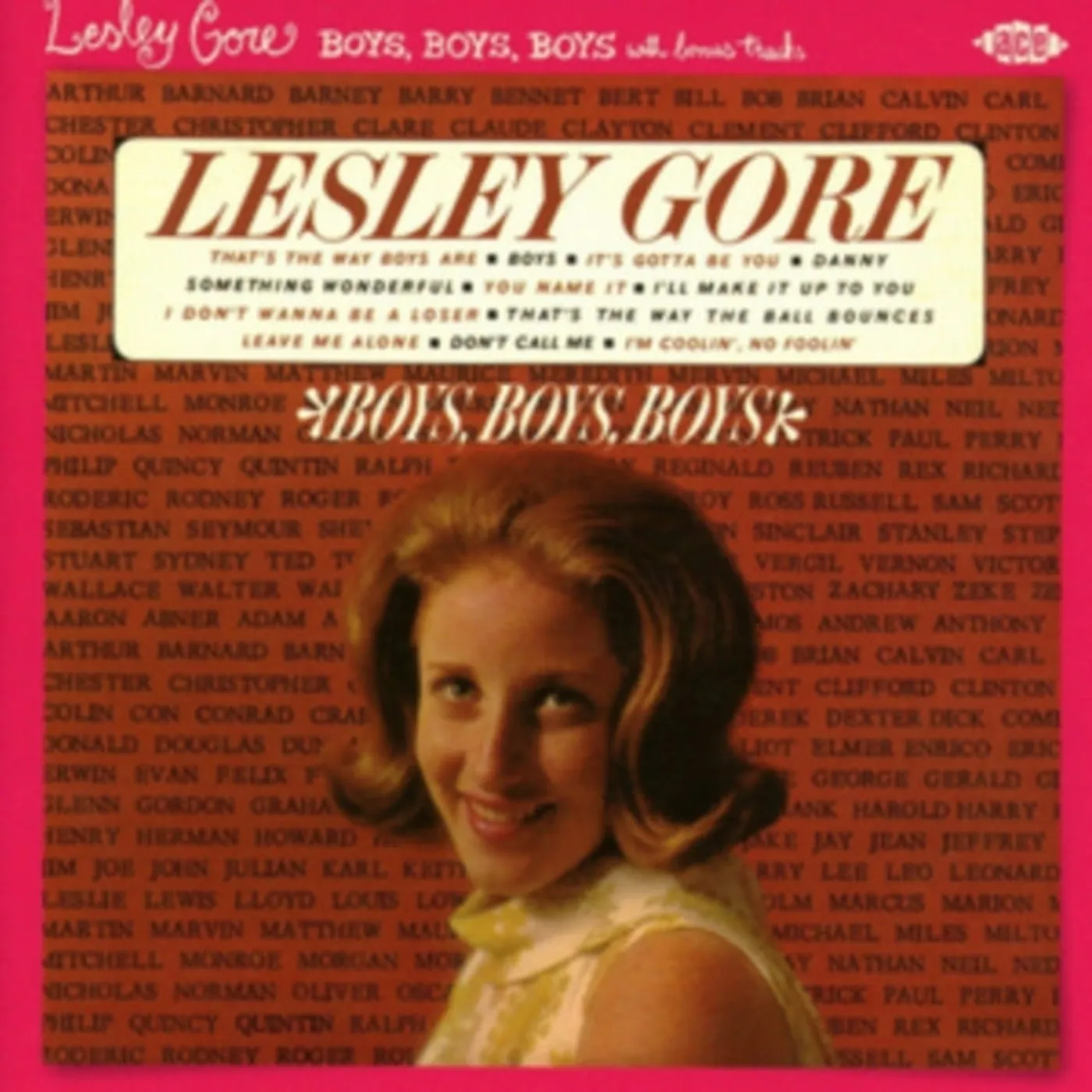 Lesley Gore CD - Boys / Boys / Boys