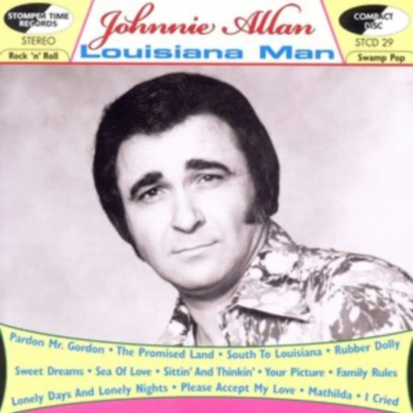 Johnnie Allan CD - Louisiana Man