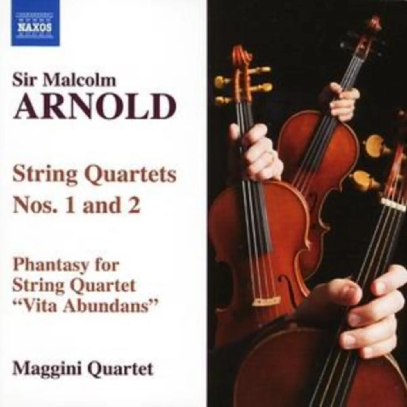 Maggini Quartet CD - Arnoldstring Quartets No 1 2