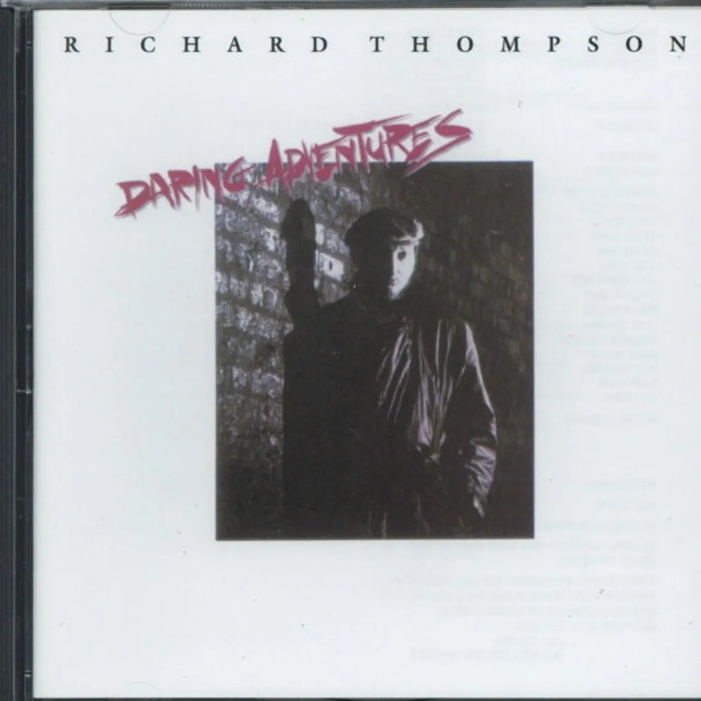 Richard Thompson CD - Daring Adventures