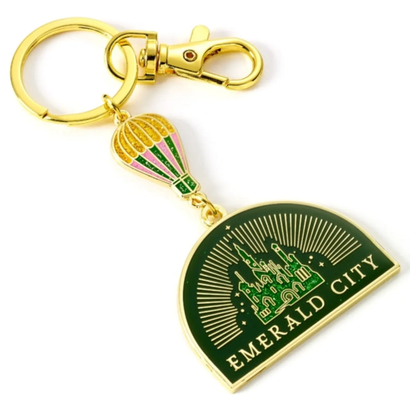 Wicked Keyring - Wicked Emerals City Hot Air Balloon Keyring