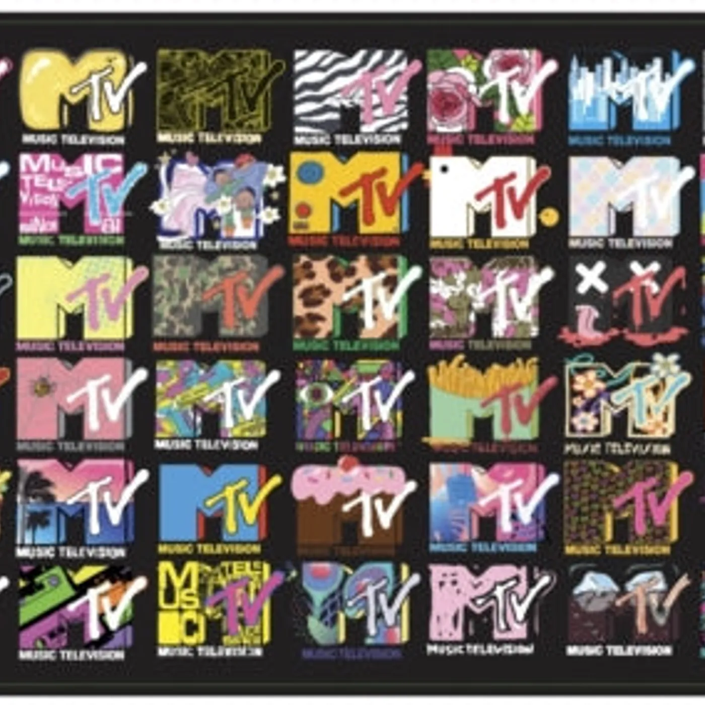 Mtv Desk Mat - Mtv Jumbo Desk Mat