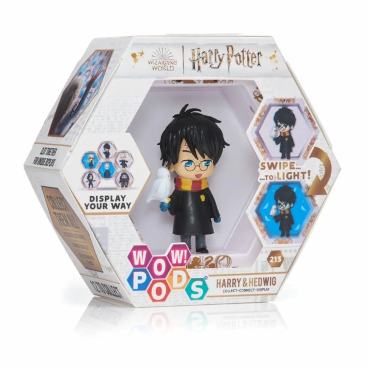 Harry Potter Figurine - Wow! Pod Wizarding World - Harry With Hedwig (Wo)