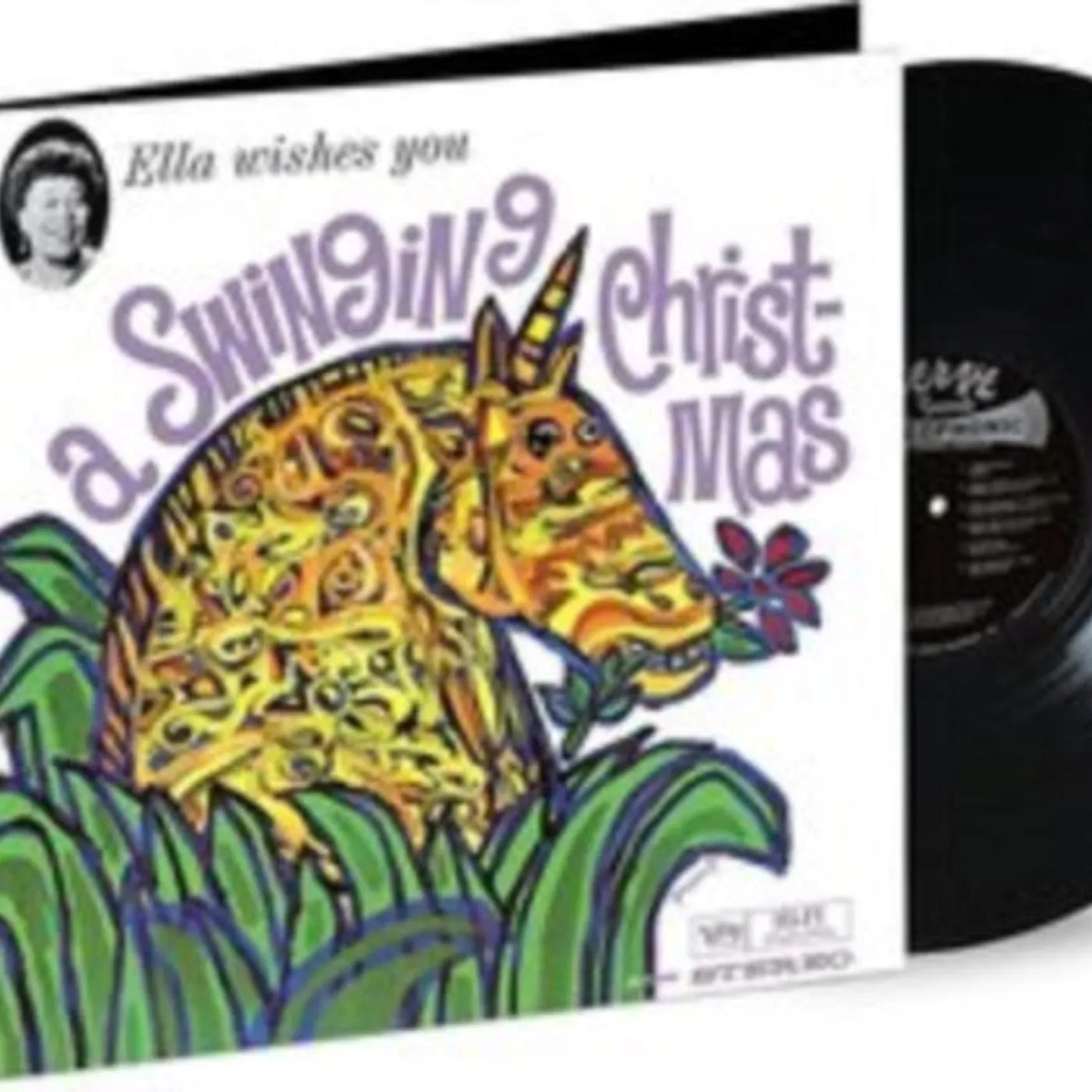 Ella Fitzgerald LP - Ella Wishes You A Swinging Christmas (Vinyl)