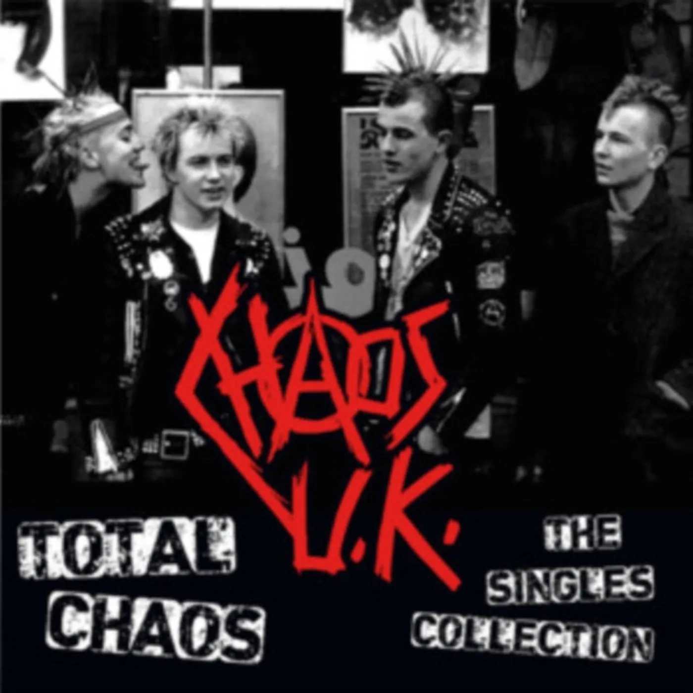 Chaos UK LP - Total Chaos - The Singles Collection (Vinyl)