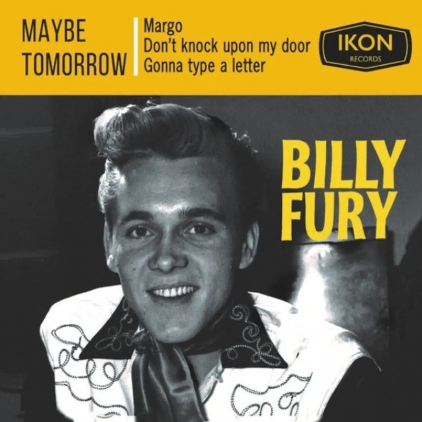 Billy Fury 10Inch - Maybe Tomorrow (Coloured Vinyl)