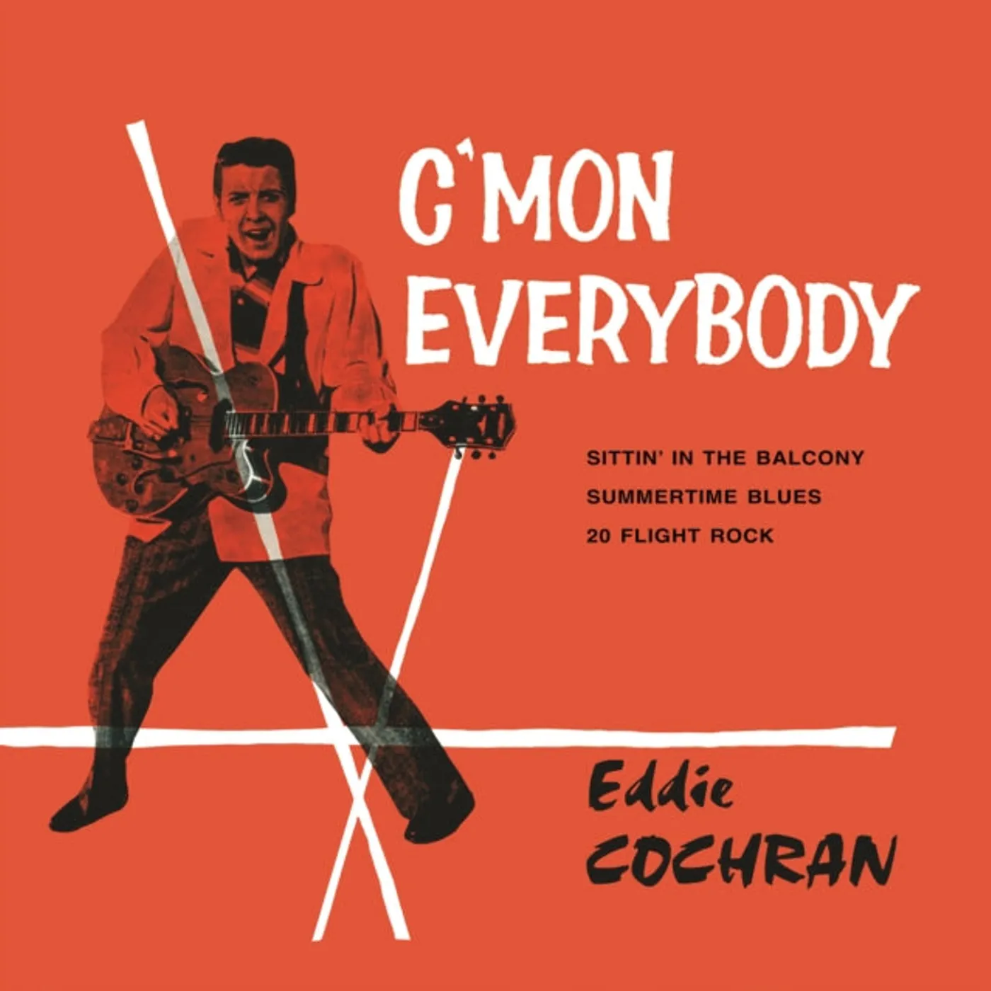 Eddie Cochran 10Inch - Cmon Everybody (Coloured Vinyl)