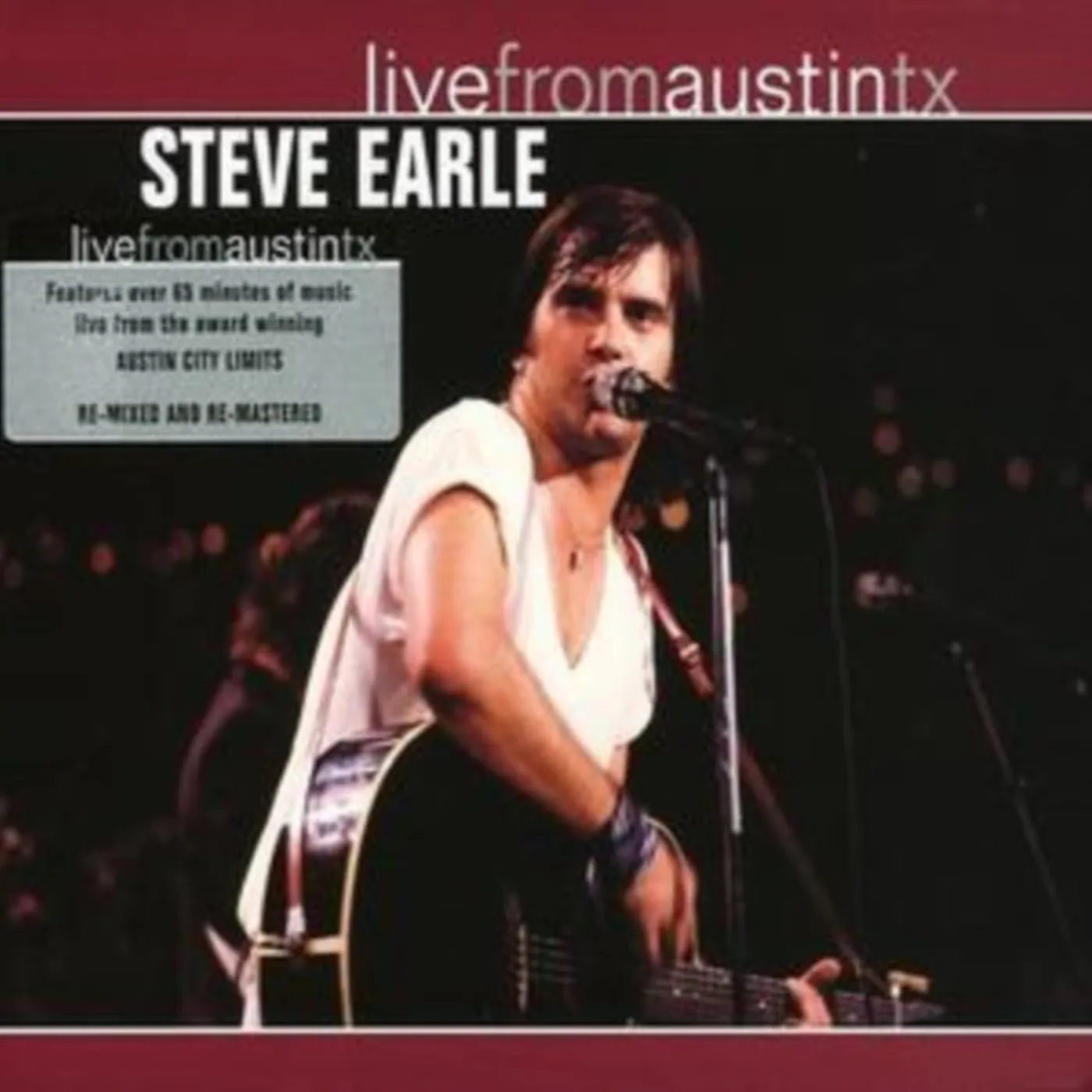 Steve Earle CD - Live From Austin. Tx