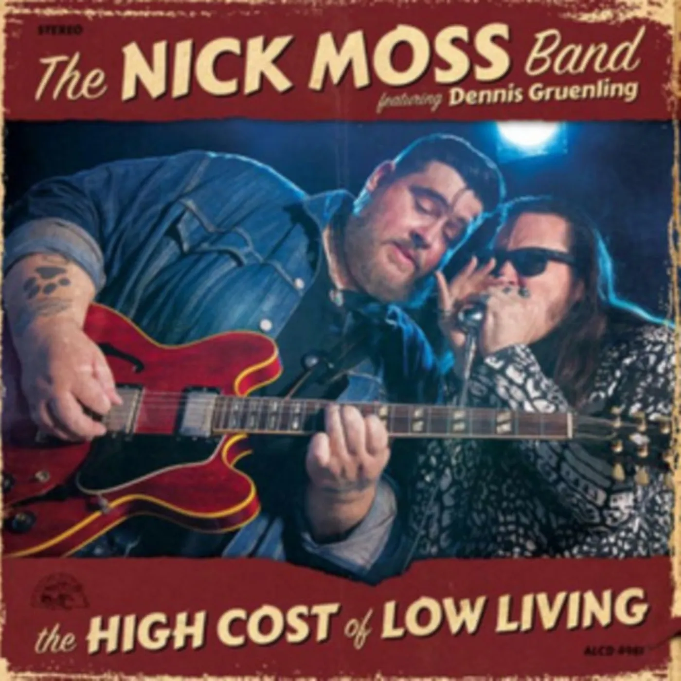 Nick Moss CD - High Cost Of Low Living