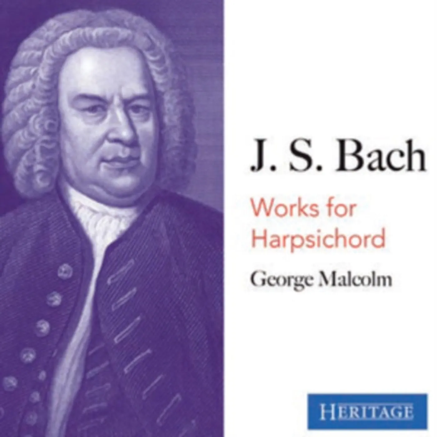 George Malcolm CD - George Malcolm Plays Bach