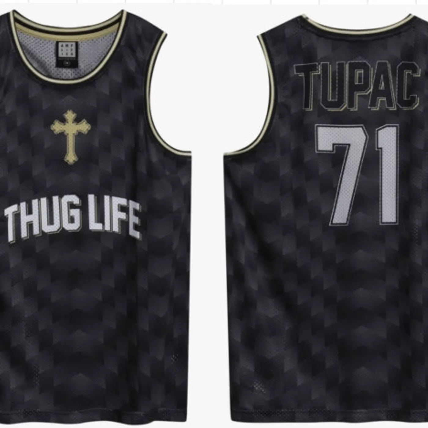 Tupac Amplified Basketball Jersey - Thug Life