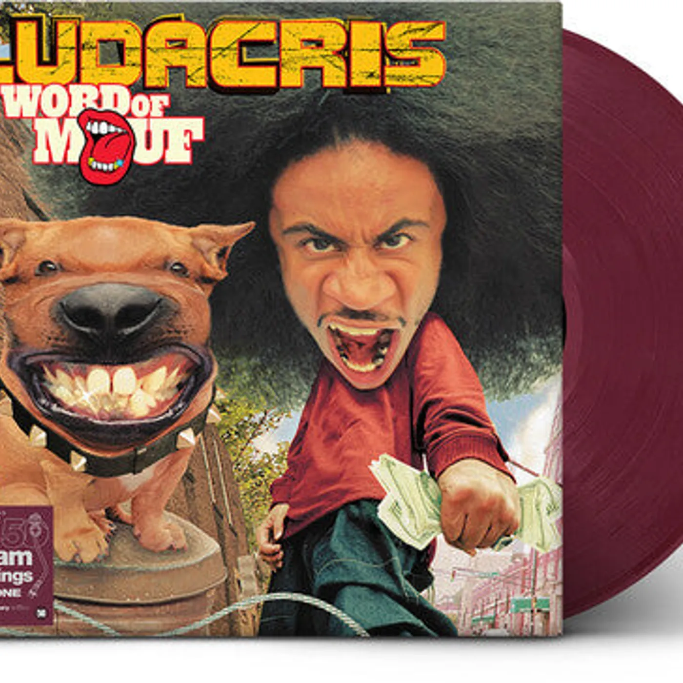 Ludacris LP Vinyl - Word Of Mouf (Burg) (Colv) (Ltd)