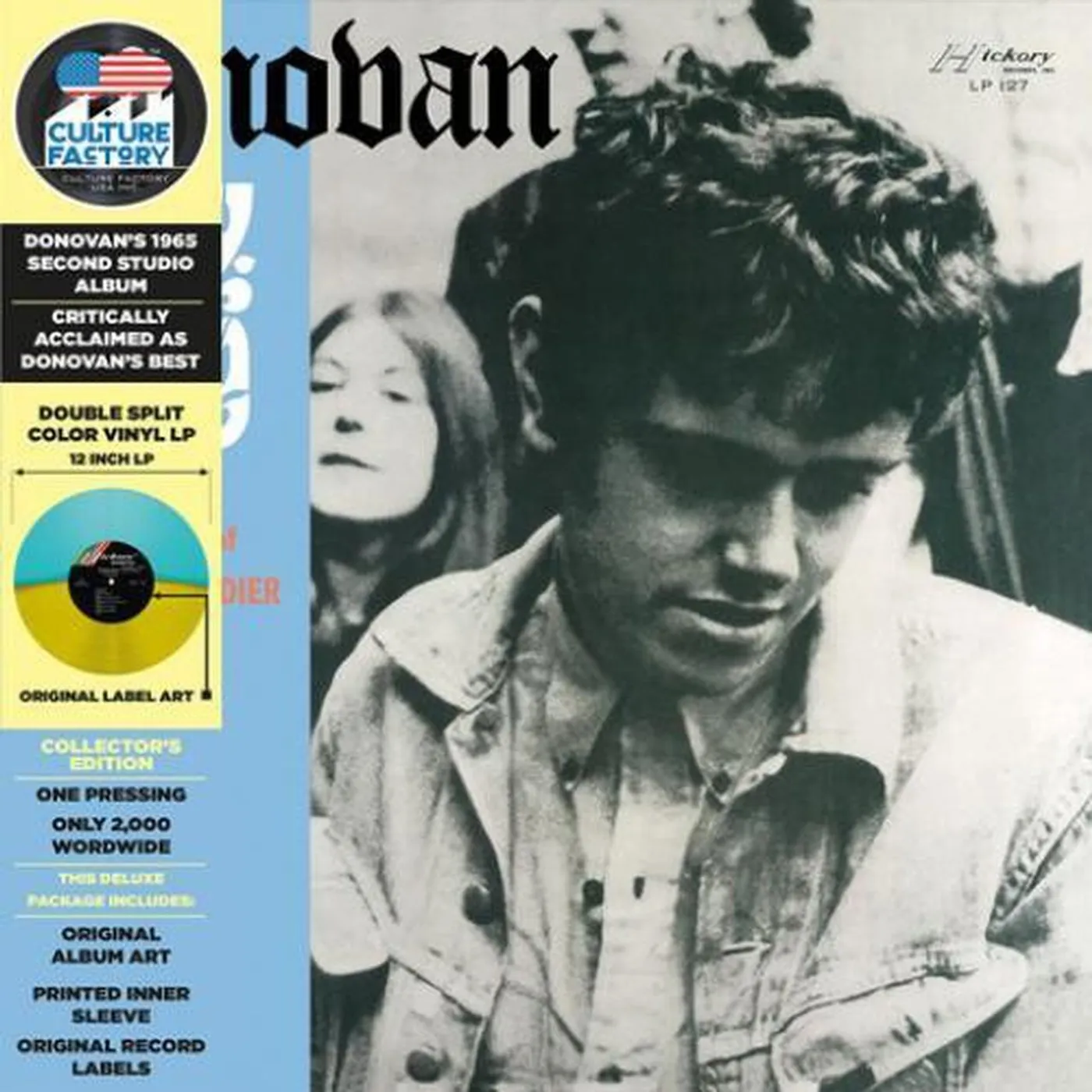 Donovan LP Vinyl - Fairytale (Blue) (Colv) (Ylw)