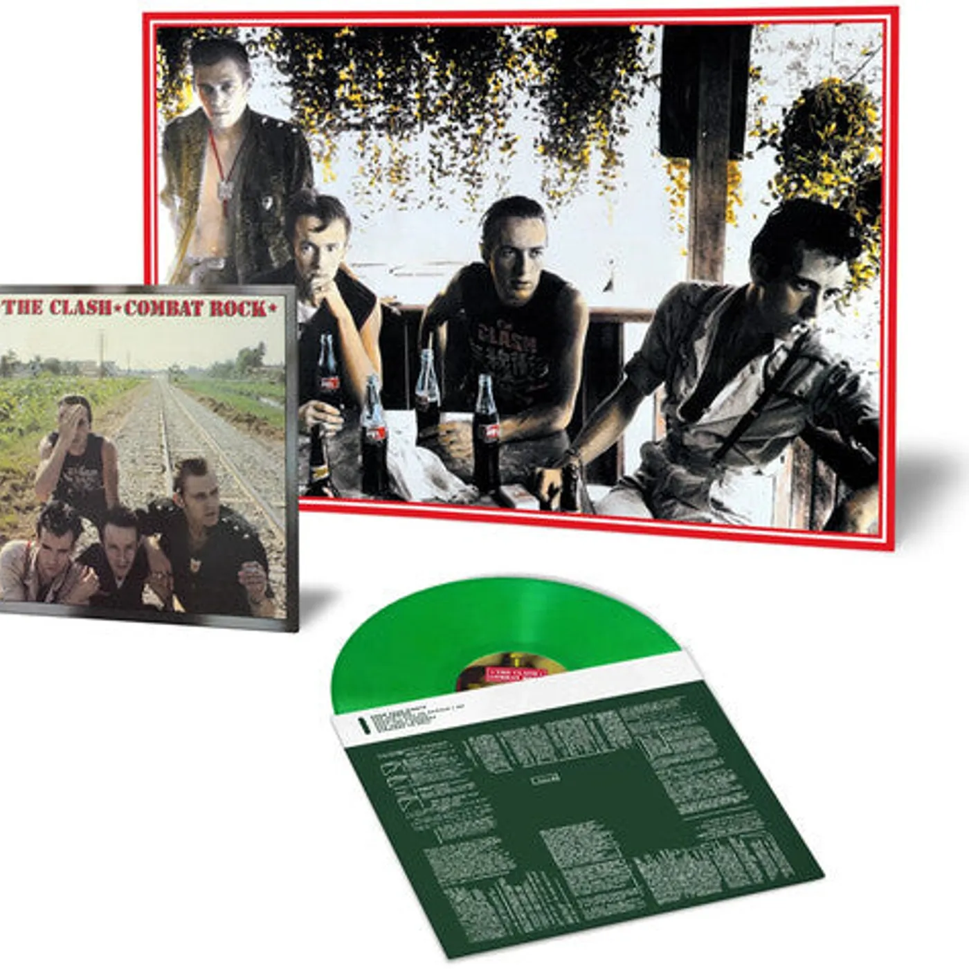 The Clash LP Vinyl - Combat Rock (Colv) (Grn) (Ita)
