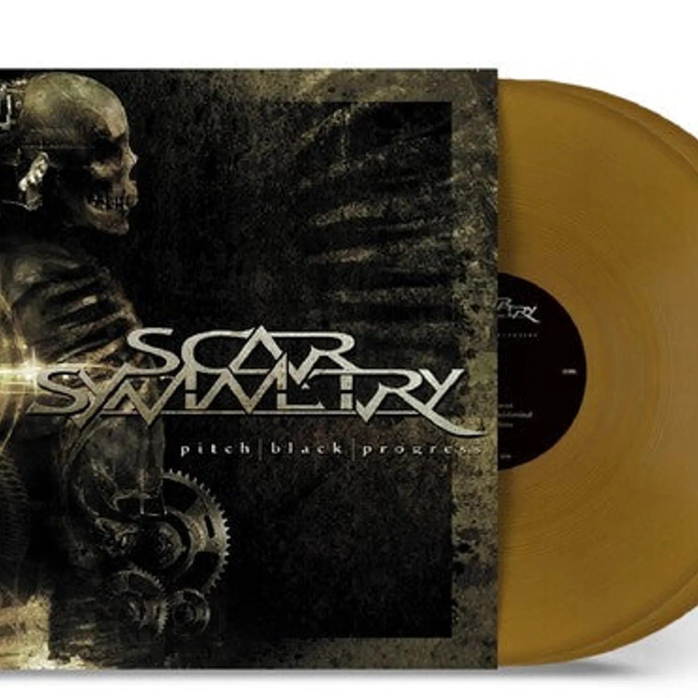 Scar Symmetry LP Vinyl - Pitch Black Progress - Gold (Colv) (Gate) (Gol)