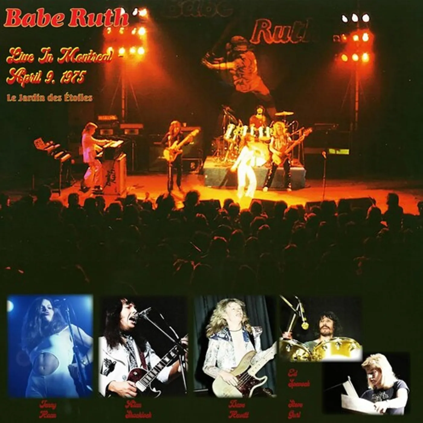Babe Ruth LP Vinyl - Live In Montreal April 9 1975 - Red (Colv) (Gate)