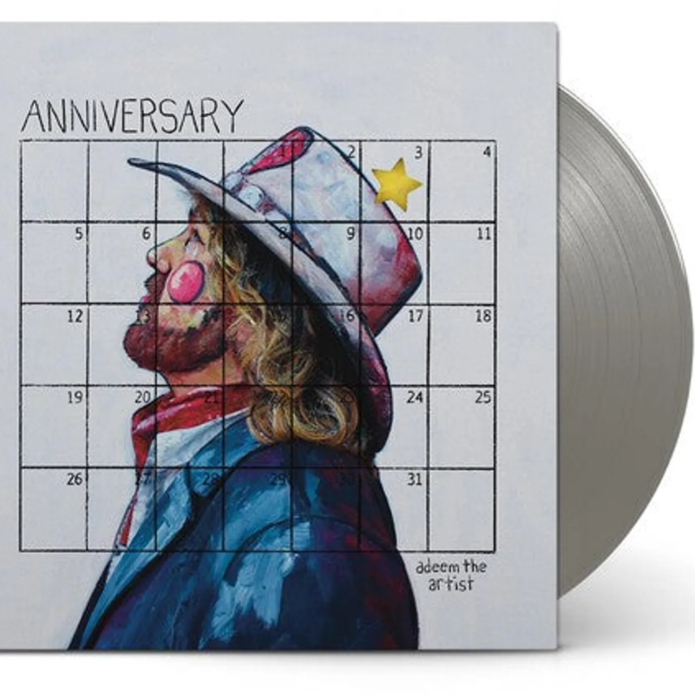 Adeem The Artist LP Vinyl - Anniversary (Colv) (Slv)
