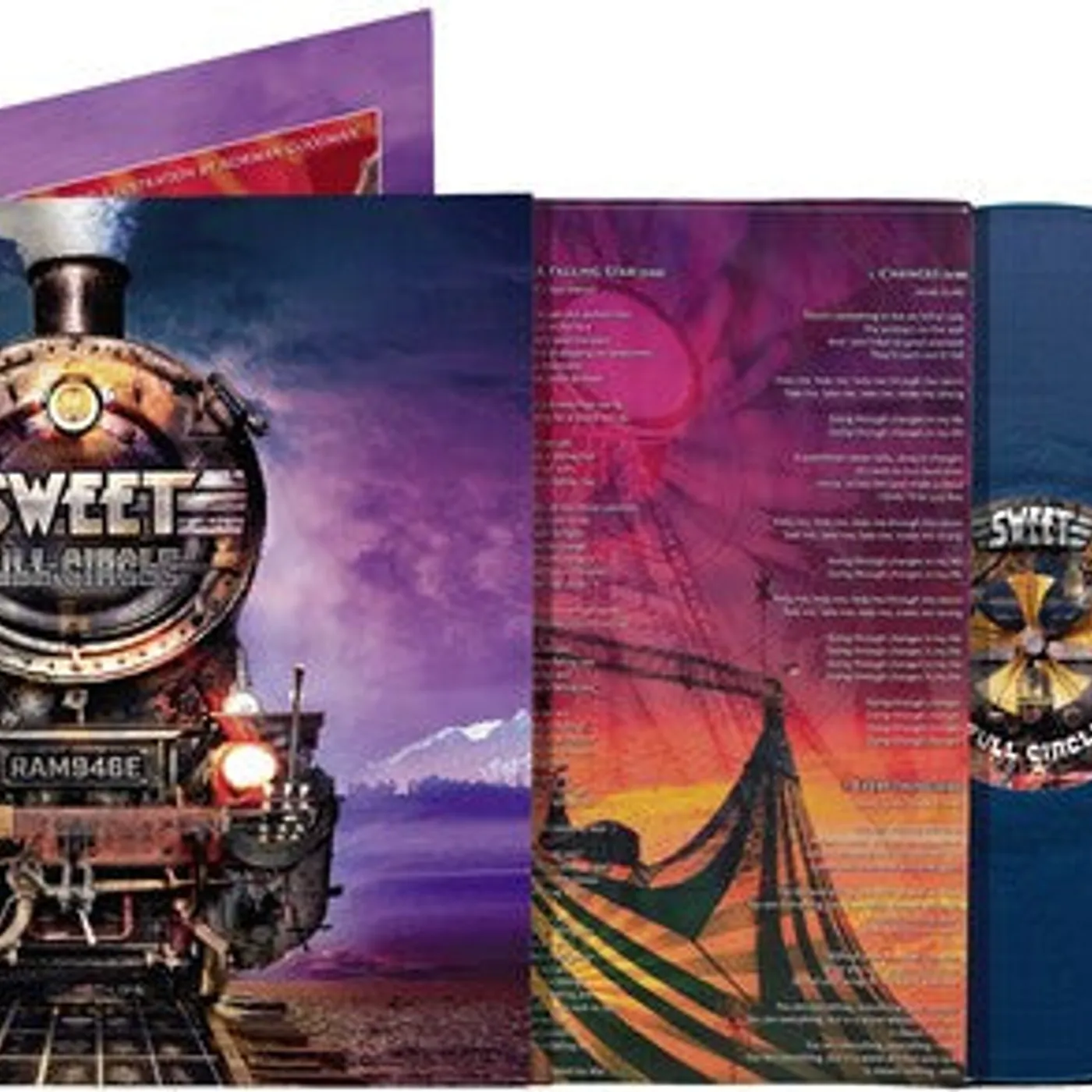 Sweet LP Vinyl - Full Circle - Blue (Blue) (Colv) (Gate) (Ltd)