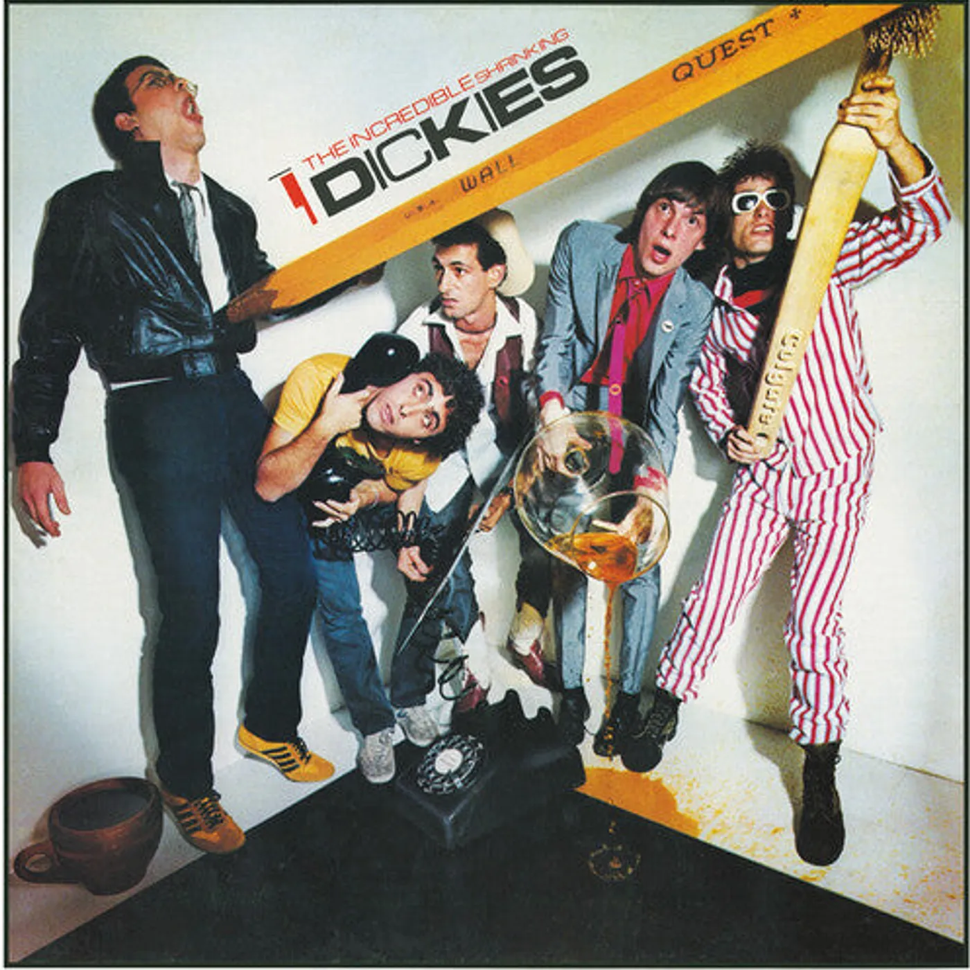 The Dickies LP Vinyl - Incredible Shrinking Dickies (Colv) (Red) (Uk)