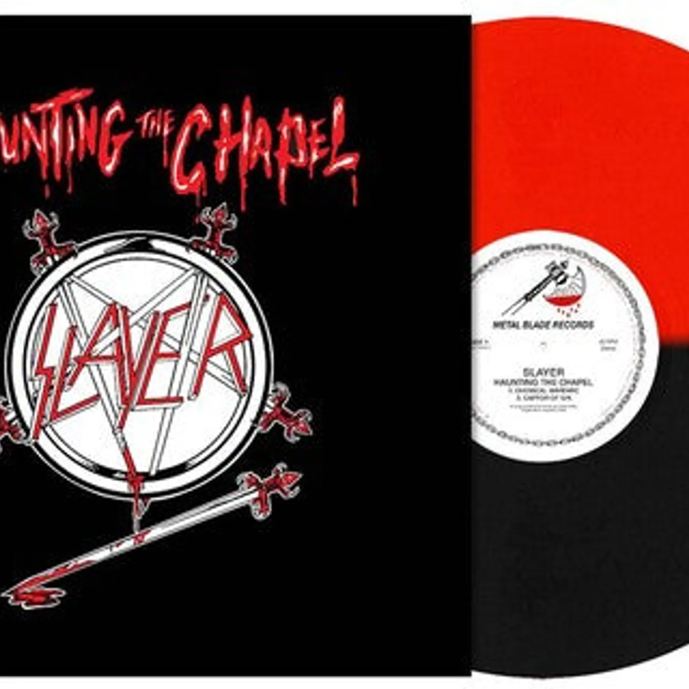 Slayer LP Vinyl - Haunting The Chapel (Blk) (Colv) (Red)