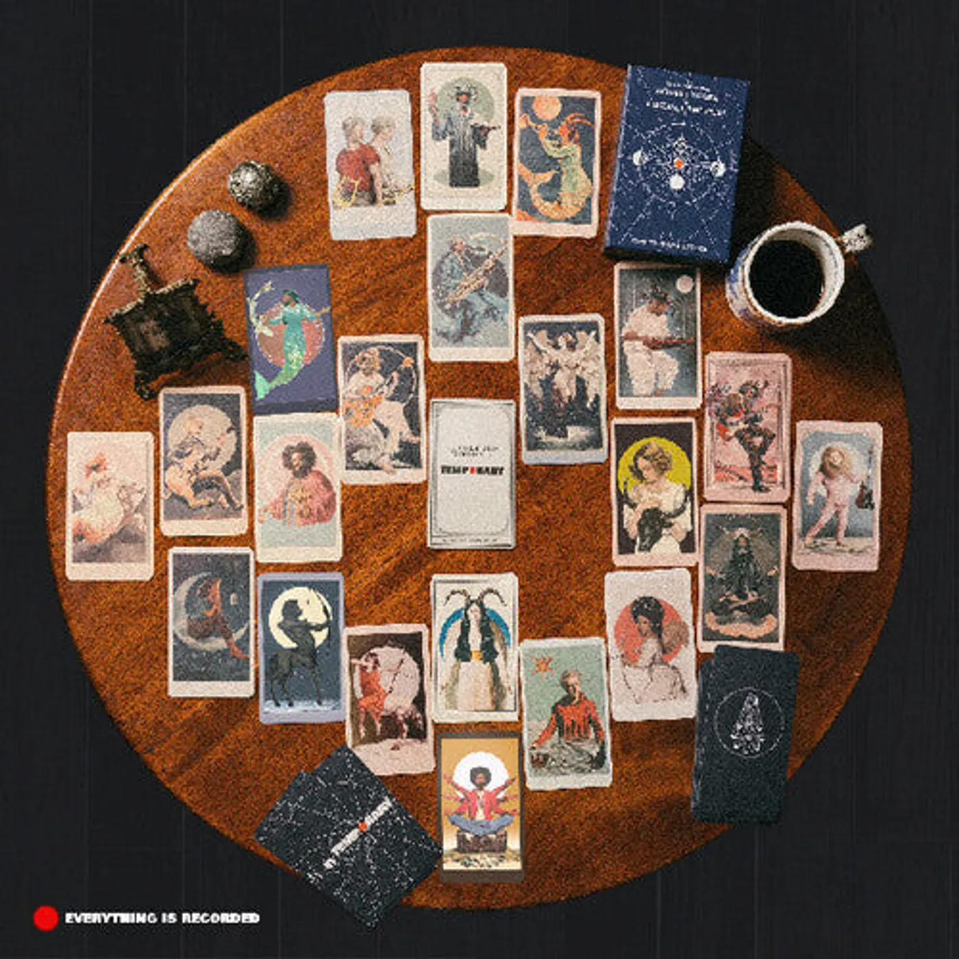 Everything Is Recorded LP Vinyl - Temporary (Colv) (Red)