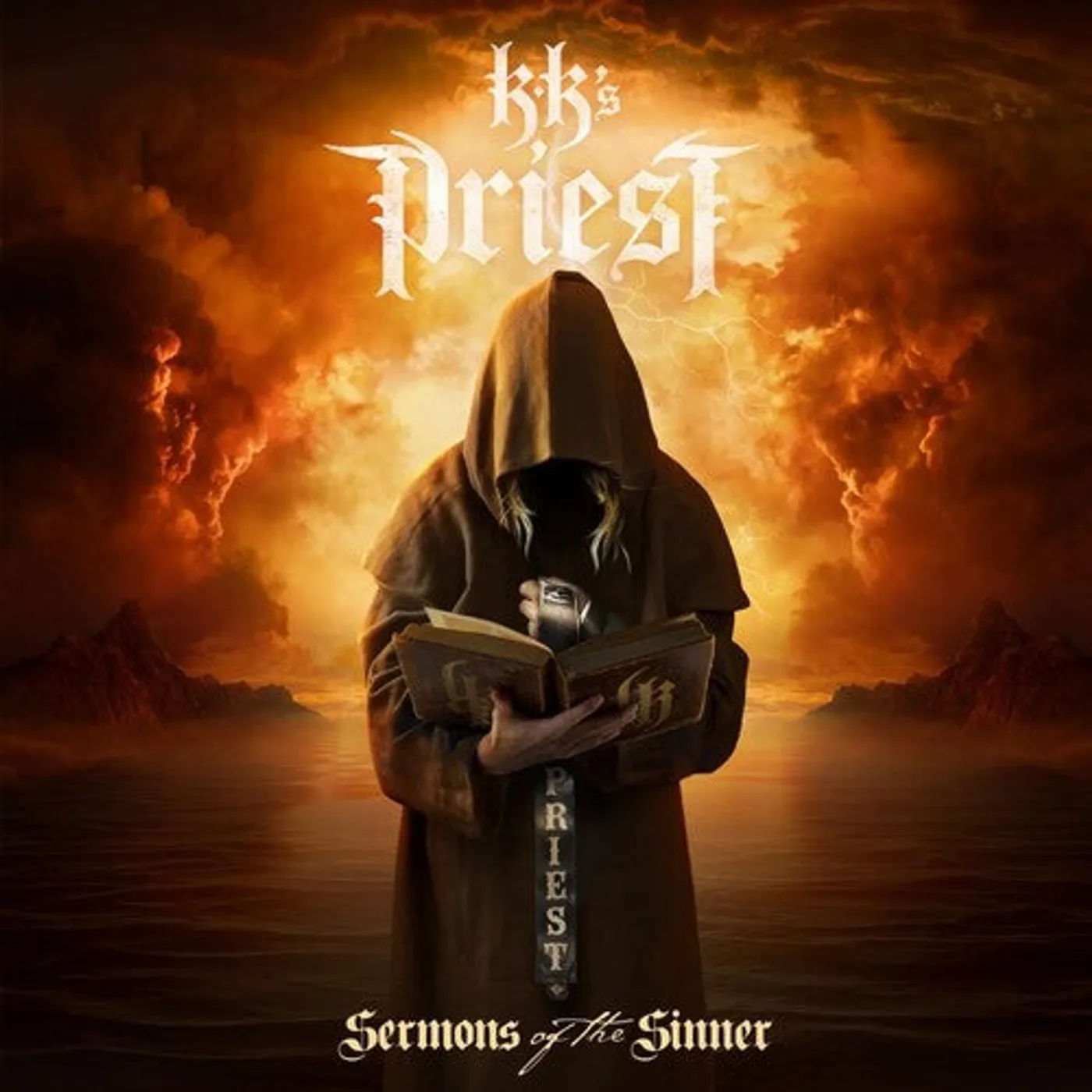 Kk'S Priest LP Vinyl - Sermons Of The Sinner - Whte (W/Cd) (Colv) (Wht)