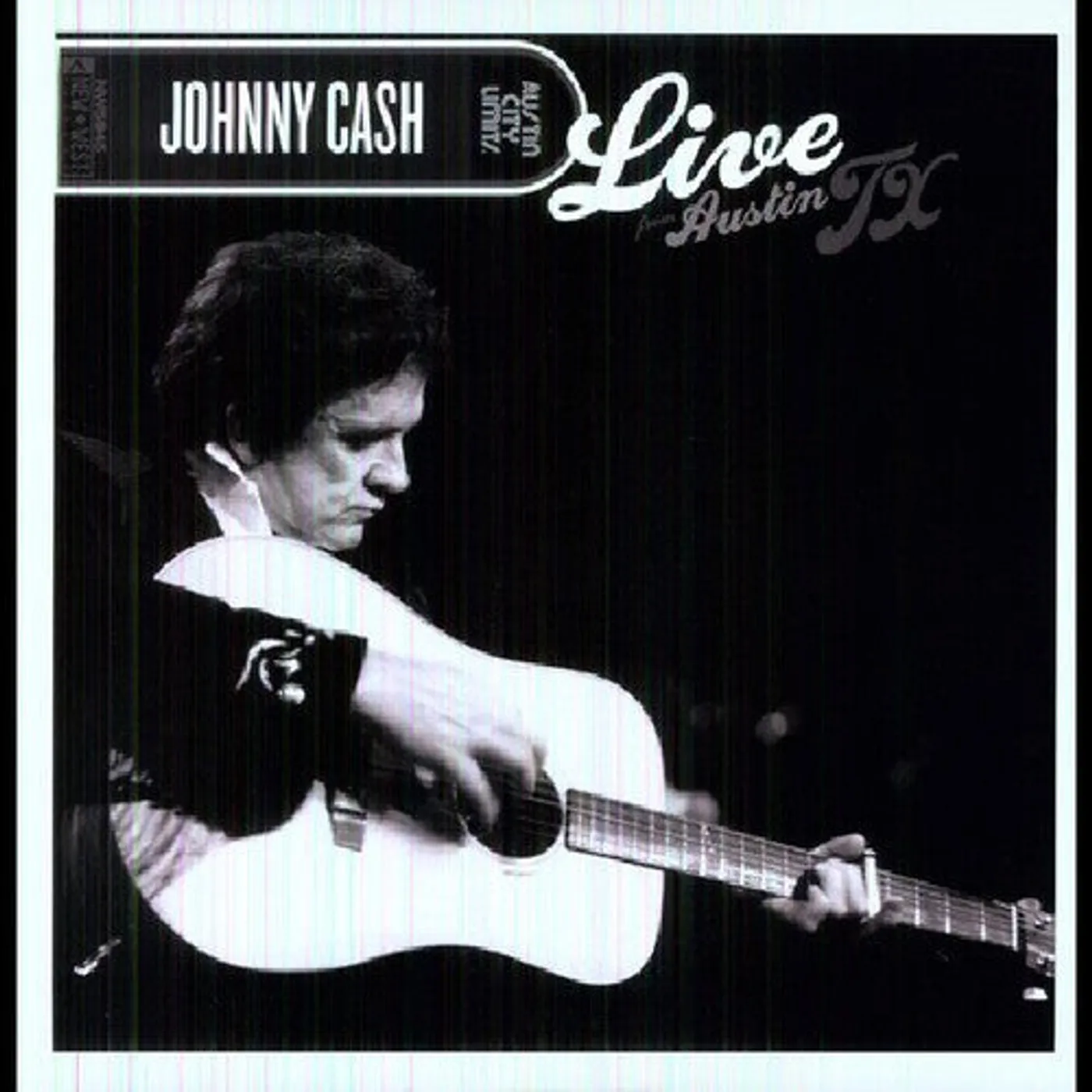 Johnny Cash LP Vinyl - Live From Austin, Tx (Blk) (Colv) (Grn) (Stic)
