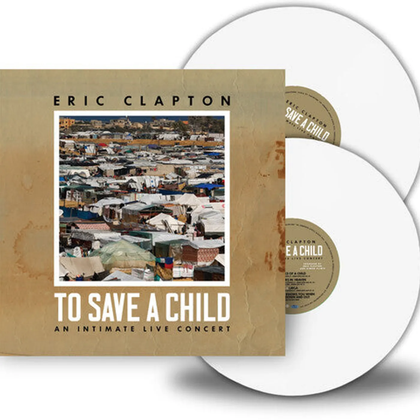 Eric Clapton LP Vinyl - To Save A Child (Colv) (Wht)